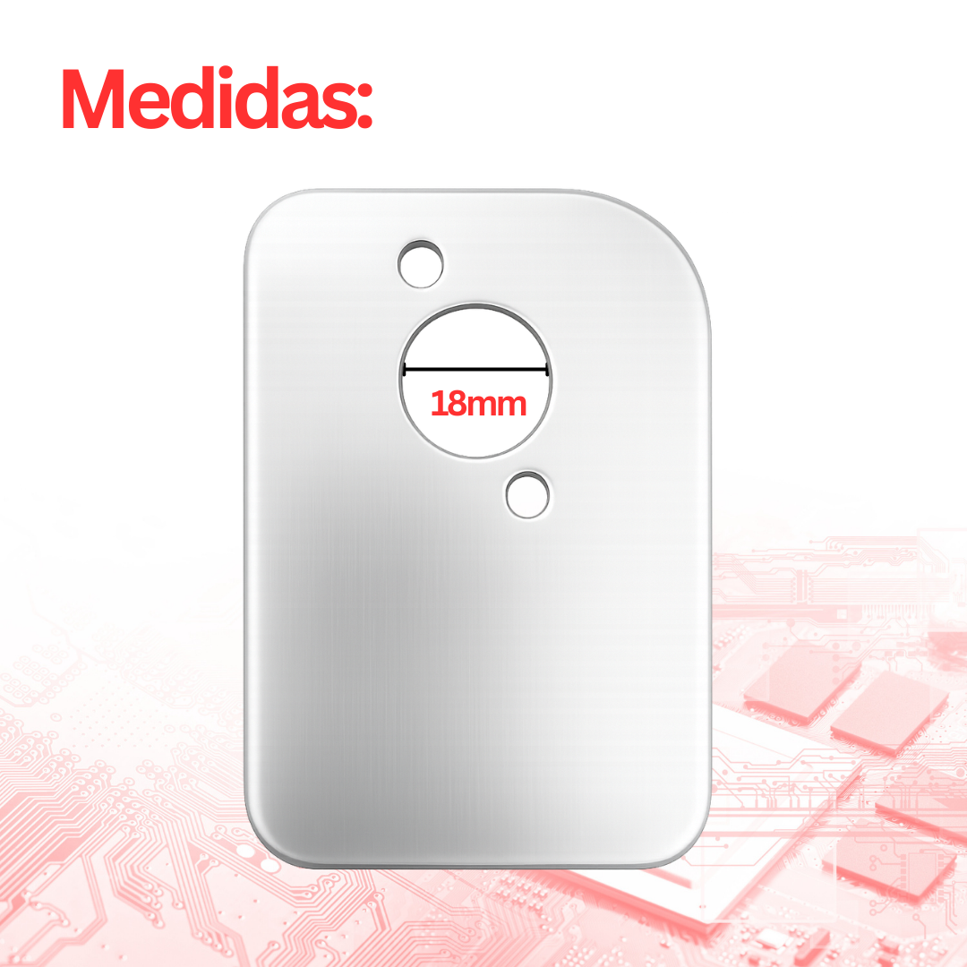 DEFLETOR ADMISSO EM ALUMINIO TR100 (Compa...